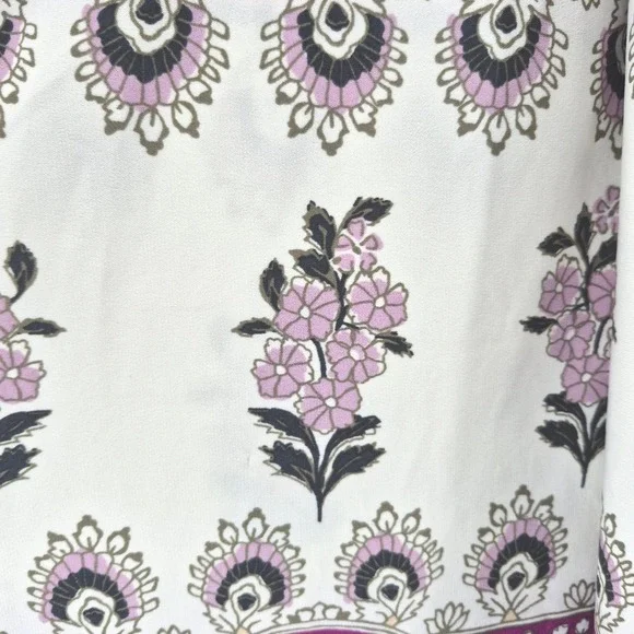 Lane Bryant Navy Ombre Floral Maxi Dress 22/24 2X Smocked Boho Beach Sundress - Picture 13 of 16